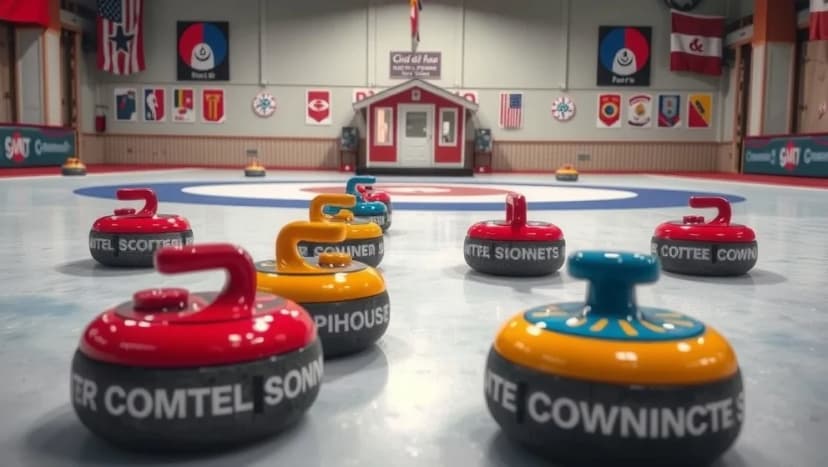 Curling VM 2025 herrar vilka lag tävlar