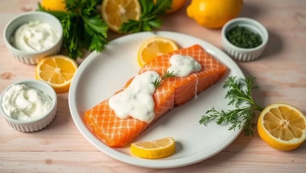 Kall sås till lax som verkligen fungerar