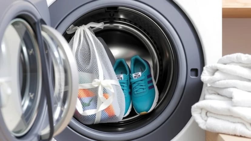 Kan man tvätta skor i tvättmaskin