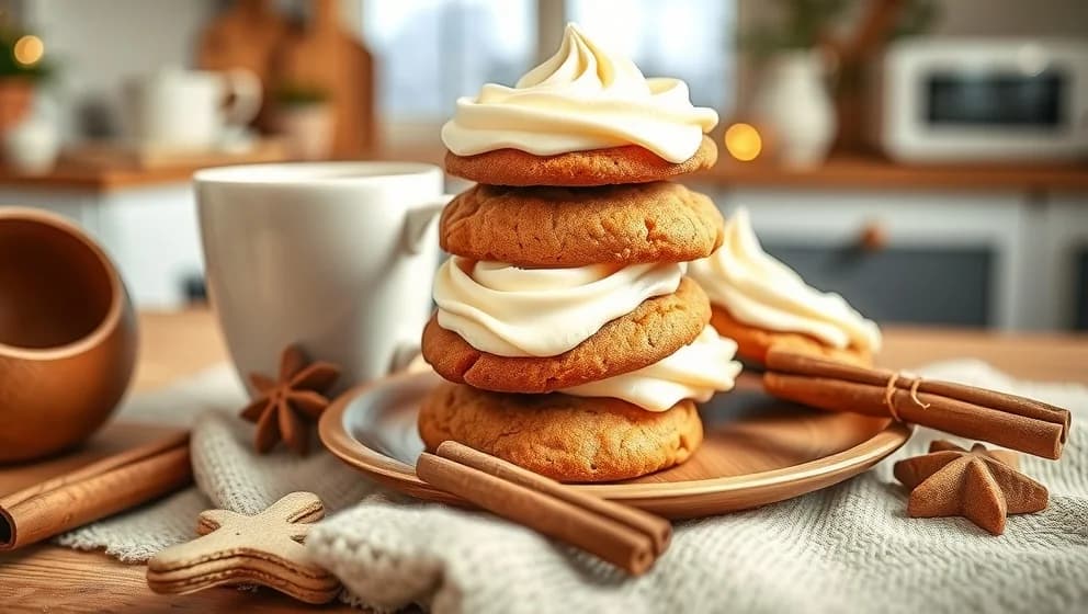 Mjuk pepparkaka med frosting som alla älskar