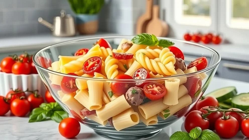 Världens godaste pastasallad recept